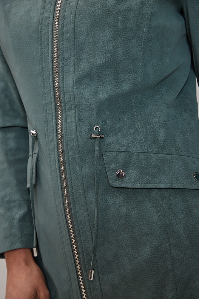 TRENCH LISO DE ECOCUERO