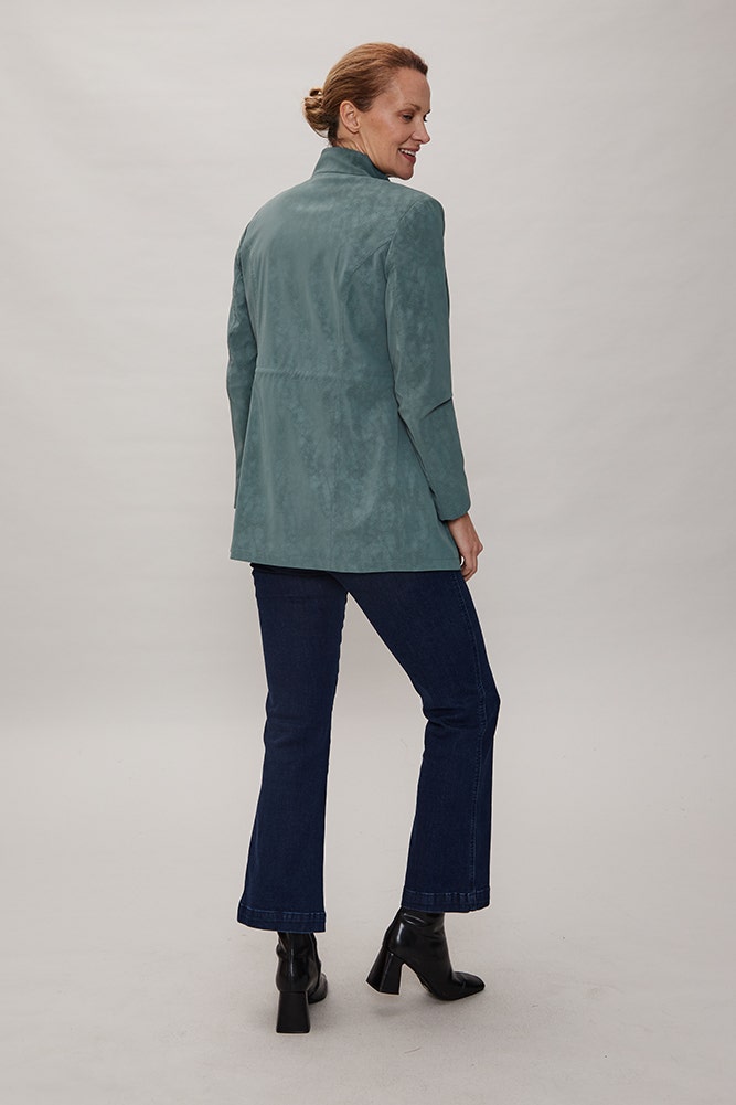 TRENCH LISO DE ECOCUERO