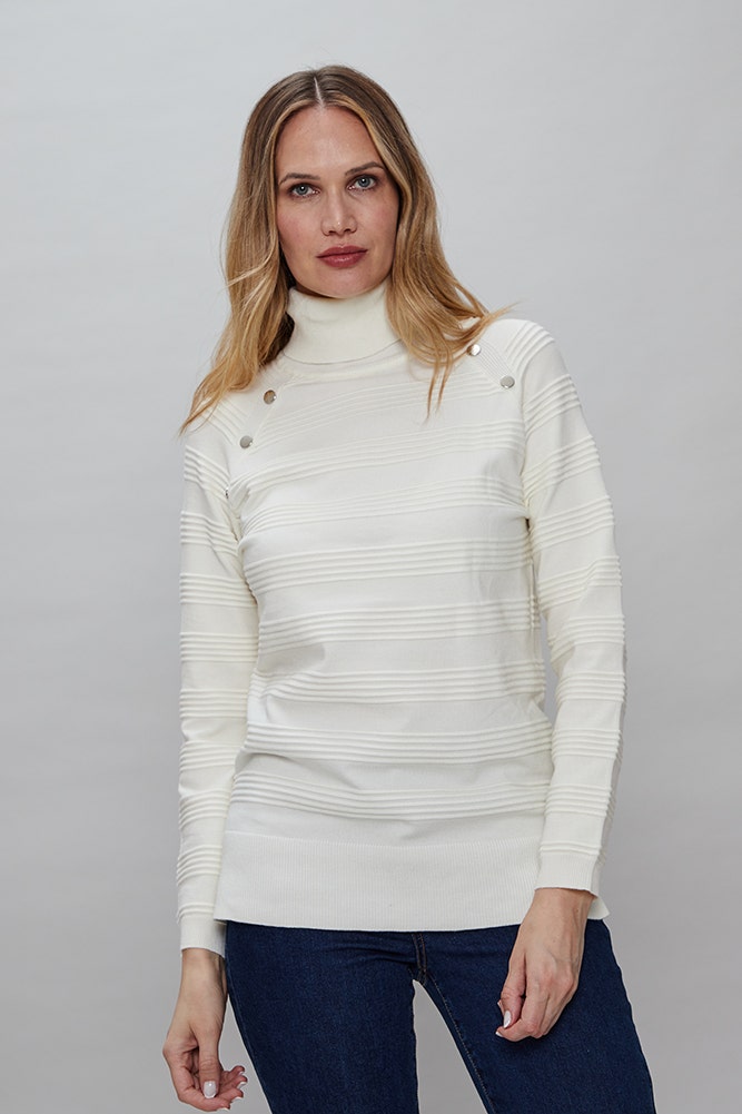 TEJIDO CUELLO ALTO DOBLADO